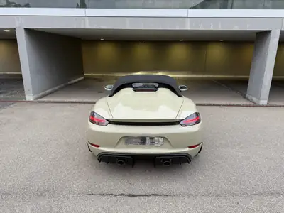 Porsche 718 Boxster Spyder PDK — Roadster performant, 5'500 km, collector suisse — détail