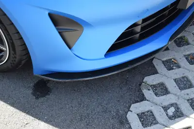 Alpine A110 R — Coupé sportif français 300 ch, finition Bleu Racing Mat exclusive — détail