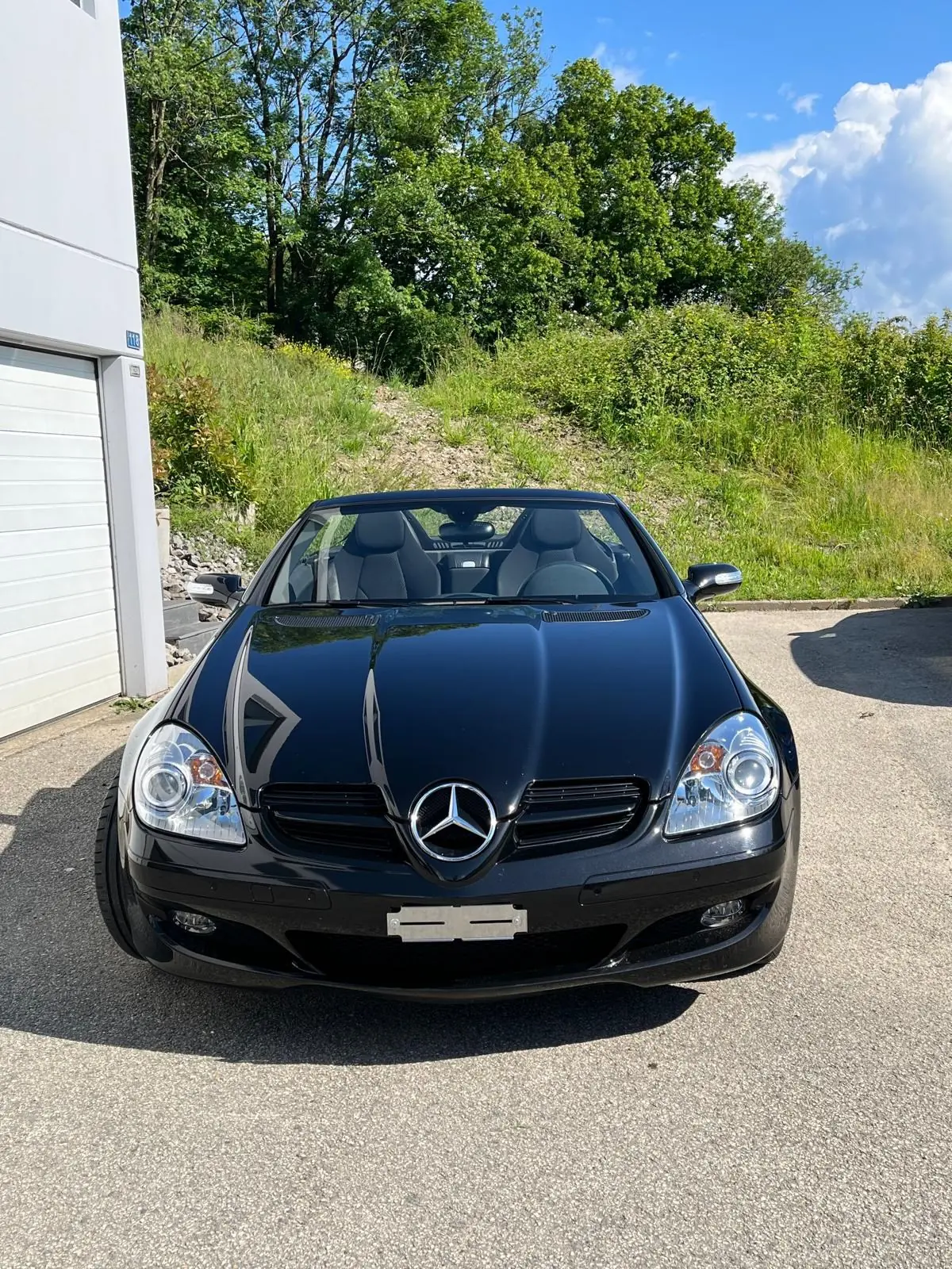Mercedes-Benz SLK 200 Kompressor — Roadster compact, hard-top électrique, 85'000 km — Außenansicht