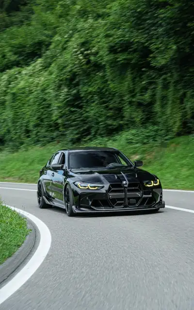 BMW M3 Competition M xDrive — 510 ch, Pack Track, seulement 51'000 km — arrière