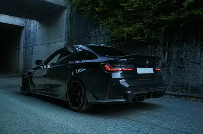 BMW M3 Competition M xDrive — 510 ch, Pack Track, seulement 51'000 km — côté