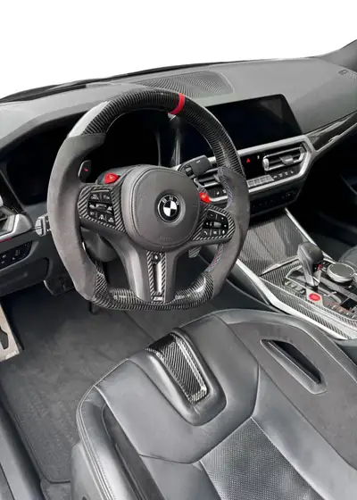 BMW M3 Competition M xDrive — 510 ch, Pack Track, seulement 51'000 km — intérieur