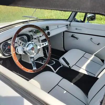 MG MGB Roadster 1967 — Cabriolet anglais mythique, 53 500 km authentiques — Detail