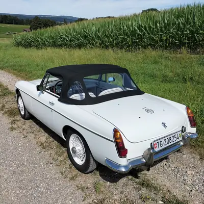 MG MGB Roadster 1967 — Cabriolet anglais mythique, 53 500 km authentiques — Miniatur 9