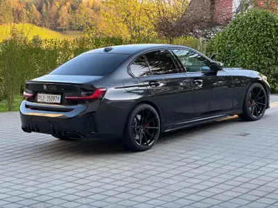 BMW M340i xDrive 48V — Berline sportive hybride mild, 374 ch et faible kilométrage — exterior view