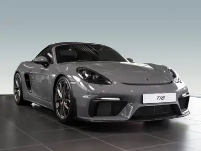 Porsche 718 Boxster Spyder PDK — Roadster sportif 420 ch, équipement premium, 7000 km — vista esterna