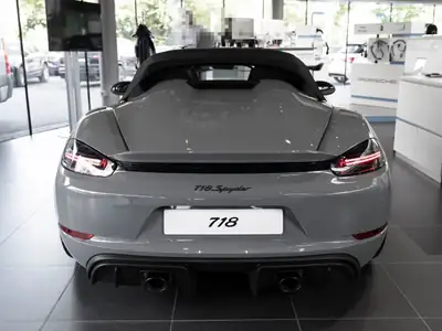 Porsche 718 Boxster Spyder PDK — Roadster sportif 420 ch, équipement premium, 7000 km — cruscotto