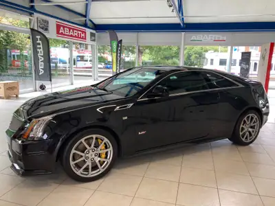 Cadillac CTS-V Coupé 6.2 V8 — Muscle car américain 565 ch, sans accident — arrière