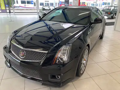 Cadillac CTS-V Coupé 6.2 V8 — Muscle car américain 565 ch, sans accident — côté