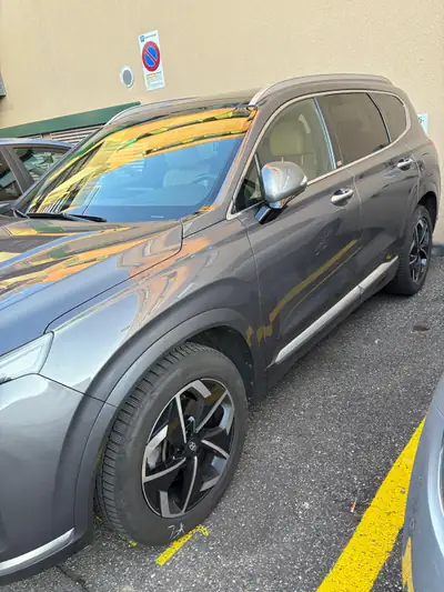 Hyundai Santa Fe 1.6 T-GDi HEV Vertex 4WD — SUV 7 places hybride, 73 000 km — Miniatur 9