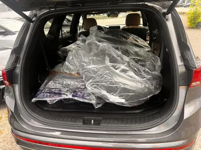 Hyundai Santa Fe 1.6 T-GDi HEV Vertex 4WD — SUV 7 places hybride, 73 000 km — Miniatur 10