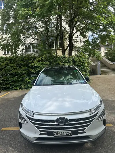 Hyundai Nexo Fuel Cell — Le SUV à hydrogène, zéro émission et 64'000 km — tableau de bord