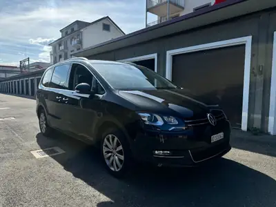 VW Sharan 2.0 TDI BMT Highline 4Motion — Monospace 7 places, diesel efficace et robuste — exterior view