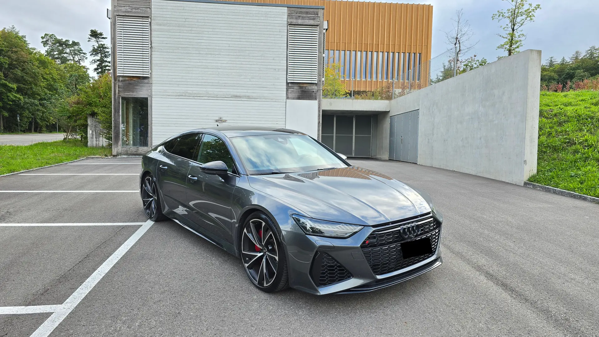 Audi RS7 Sportback MHEV — 600 ch hybride, garantie constructeur, accident-free — vista esterna
