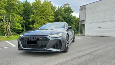 Audi RS7 Sportback MHEV — 600 ch hybride, garantie constructeur, accident-free — vista posteriore