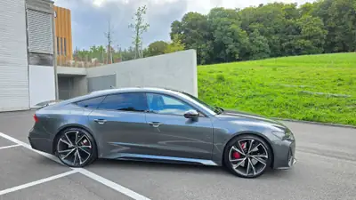 Audi RS7 Sportback MHEV — 600 ch hybride, garantie constructeur, accident-free — interni