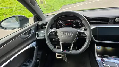 Audi RS7 Sportback MHEV — 600 ch hybride, garantie constructeur, accident-free — Miniatura 8