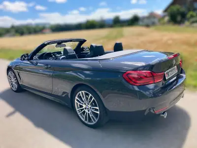 BMW 440i Cabriolet xDrive — Décapotable sportive, 326 ch et transmission intégrale — side view