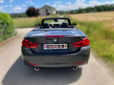 BMW 440i Cabriolet xDrive — Décapotable sportive, 326 ch et transmission intégrale — rear view
