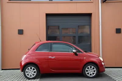 Fiat 500 1.4 16V Lounge Dualogic — Citadine iconique, toit ouvrant, boîte auto — intérieur
