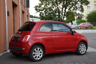 Fiat 500 1.4 16V Lounge Dualogic — Citadine iconique, toit ouvrant, boîte auto — détail