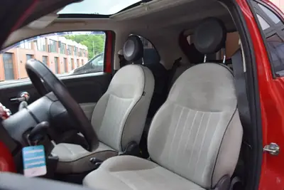 Fiat 500 1.4 16V Lounge Dualogic — Citadine iconique, toit ouvrant, boîte auto — Miniature 17