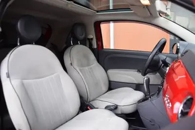Fiat 500 1.4 16V Lounge Dualogic — Citadine iconique, toit ouvrant, boîte auto — Miniature 18