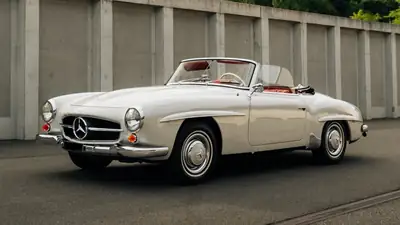 Mercedes-Benz 190 SL 1960 — Chef-d'œuvre cabriolet, seulement 32 250 km — arrière