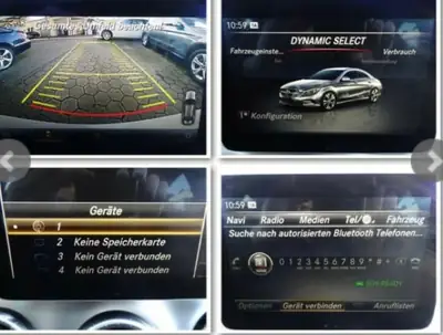 Mercedes-Benz CLA 220 d AMG Line — Berline élégante, diesel économe, 150 000 km — Armaturenbrett