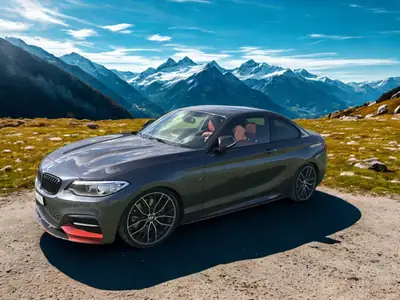 BMW M235i xDrive Coupé — Performance M avec extras carbone et 4 places — exterior view