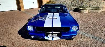 Ford Mustang Shelby 350 GT V8 390CV — Légende américaine cabriolet entièrement restaurée — Heckansicht
