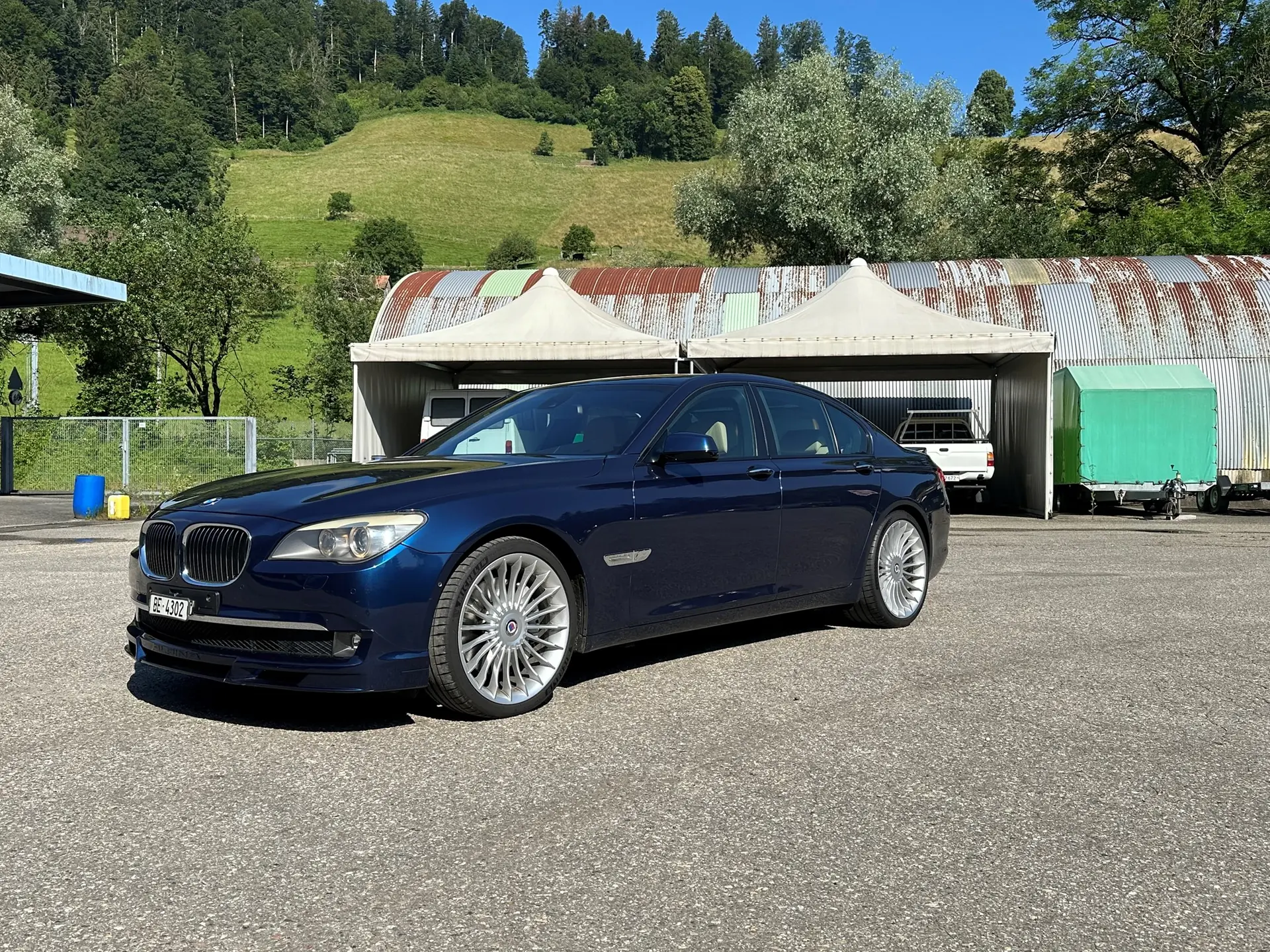BMW-Alpina 7 Series B7 BiTurbo — Berline de prestige 507 ch, faible kilométrage — vista esterna