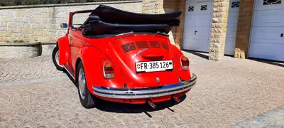 VW Käfer 1500 Cabriolet Karmann 1969 — Chef-d'œuvre d'époque, entièrement d'origine — Miniatur 9