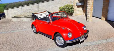 VW Käfer 1500 Cabriolet Karmann 1969 — Chef-d'œuvre d'époque, entièrement d'origine — Miniatur 7