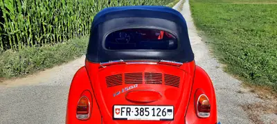 VW Käfer 1500 Cabriolet Karmann 1969 — Chef-d'œuvre d'époque, entièrement d'origine — Miniatur 11