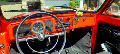 VW Käfer 1500 Cabriolet Karmann 1969 — Chef-d'œuvre d'époque, entièrement d'origine — Miniatur 18