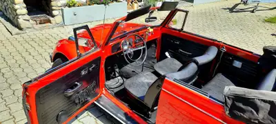 VW Käfer 1500 Cabriolet Karmann 1969 — Chef-d'œuvre d'époque, entièrement d'origine — Miniatur 17