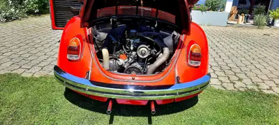 VW Käfer 1500 Cabriolet Karmann 1969 — Chef-d'œuvre d'époque, entièrement d'origine — Miniatur 16