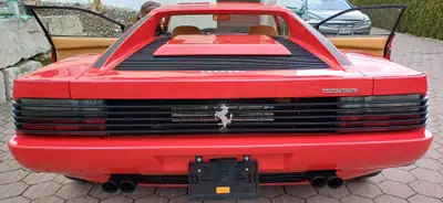 Ferrari Testarossa 512 — Légende des années 1980, Moteur V12 mythique — arrière
