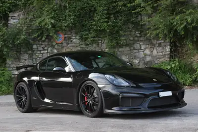 Porsche 718 Cayman GT4 — Coupé sportif 385 ch, boîte manuelle, 49'000 km — vue extérieure