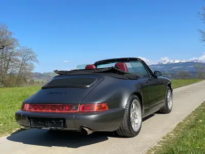 Porsche 911 Carrera 2 1990 — Cabriolet mythique, sans accident, moteur 3.6L — vista esterna
