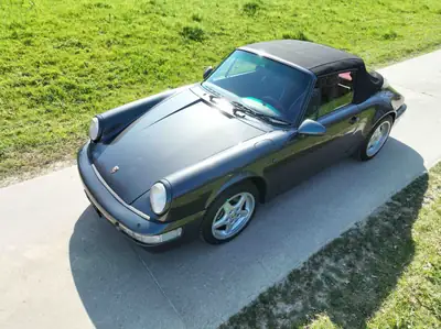 Porsche 911 Carrera 2 1990 — Cabriolet mythique, sans accident, moteur 3.6L — dettaglio