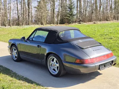 Porsche 911 Carrera 2 1990 — Cabriolet mythique, sans accident, moteur 3.6L — Miniatura 7