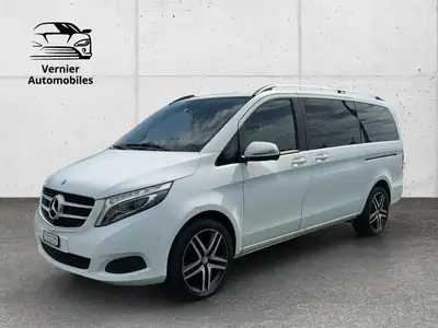 Mercedes-Benz V 250 d Lang 4Matic — Monospace 7 places, diesel efficace, transmission automatique — side view