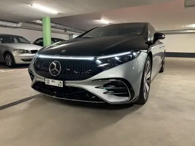 Mercedes-Benz EQS 580 4Matic — Berline électrique premium, 25 500 km seulement — Miniatura 7