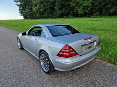Mercedes-Benz SLK 200 Kompressor Final Edition — Cabriolet sportif, 128 800 km, sans sinistre — Miniature 7