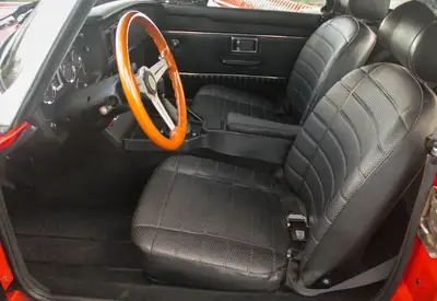 MG MGB 1976 — Chef-d'œuvre cabriolet anglais, sans accident, authentique — Innenraum