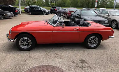 MG MGB 1976 — Chef-d'œuvre cabriolet anglais, sans accident, authentique — Detail