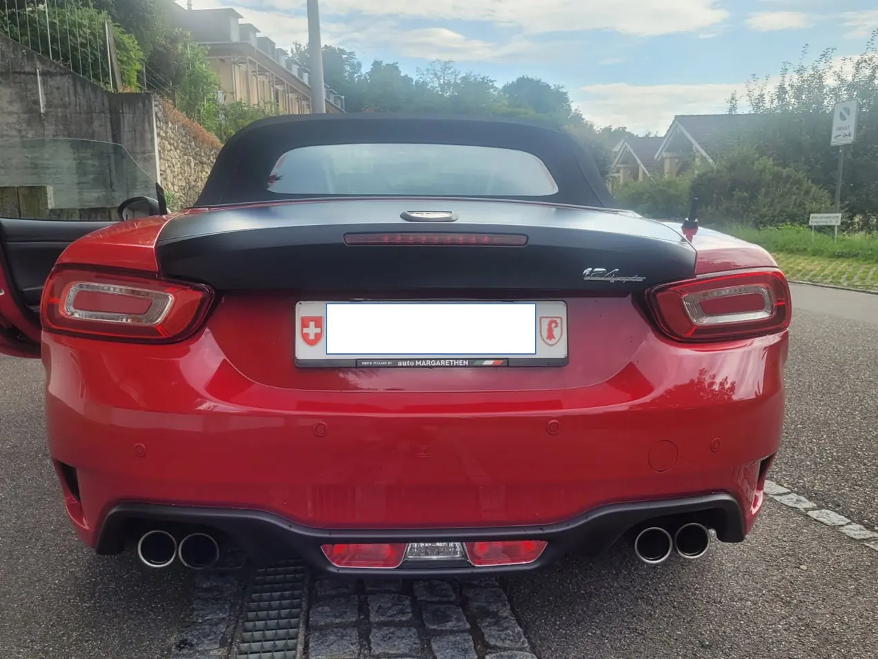 Fiat 124 Spider 2018 occasion Münchenstein — 2