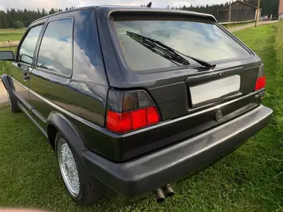 VW Golf G60 Edition One Wolfsburg 1991 — Coupé compact culte, 160 ch pétillants — fianco